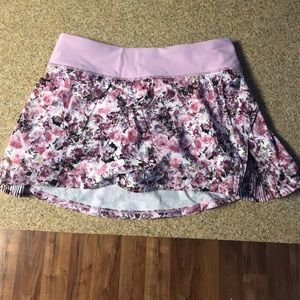 Play off the pleats skort